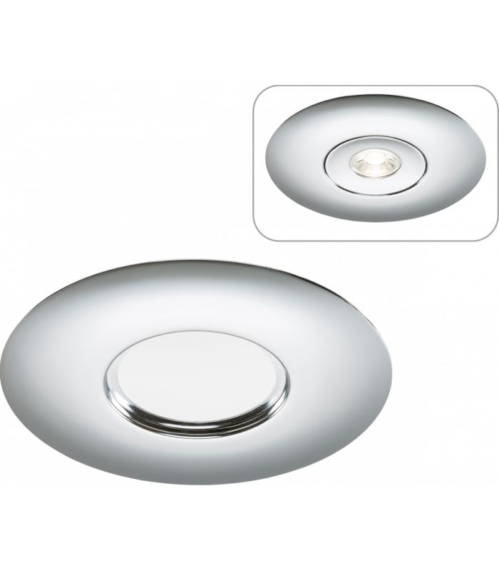 EVO Fixed Hole Converter Chrome   W-1