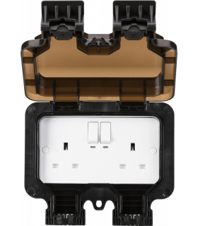 Smart 13A 2G Outdoor Socket 230V IP66 W-1