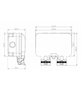 Smart 13A 2G Outdoor Socket 230V IP66 W-2