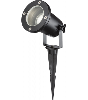 GU10 Ground Spike - Black 230V IP65 10W-1