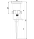 GU10 Ground Spike - Black 230V IP65 10W-2