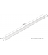 5ft Twin HF Non-Corrosive Fluorescent Fitting with Emergency 110V IP65 2x58W-2