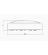 CCT Adjustable LED Bulkhead with Emergency 230V IP65 9W-2