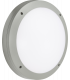 LED Round Bulkhead CCT with Emergency & Microwave Sensor Grey 230V IP65 18W