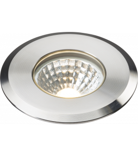 LED Stainless Steel Recessed Ground Light 3000K 230V IP65 5W-1