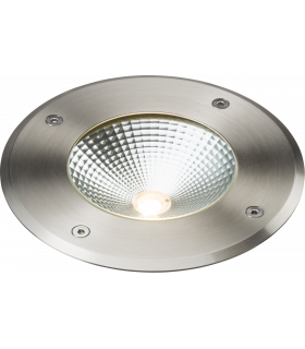 LED Stainless Steel Recessed Ground Light 3000K 230V IP65 9W-1
