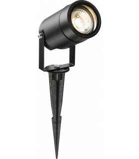 GU10 Spike Light Black 230V IP65 35W