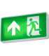 LED Emergency Exit Sign - Self-Test 230V IP20 4W-1
