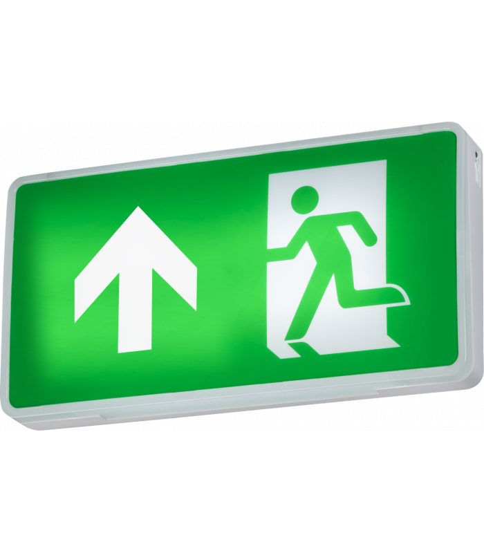 LED Emergency Exit Sign - Self-Test 230V IP20 4W-1