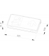 LED Emergency Exit Sign - Self-Test 230V IP20 4W-2