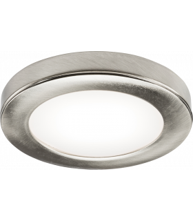 UNDKIT Single LED Dimmable Under Cabinet Light in Brushed Chrome - 4000K IP20 2.5W-1