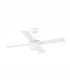 2 Light Small Ceiling Fan White, Maple with Light, E14 - 1