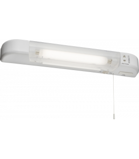 LED Shaver Light with Dual USB Charger - White 230V IP20 6W-1
