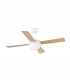 2 Light Small Ceiling Fan White, Maple with Light, E14 - 2