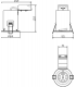 Fixed GU10 Fire-Rated Downlight - White 230V IP65 35W-2