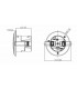 Smart Recess Mount PIR Sensor 230V IP20-2