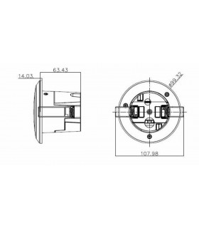 Smart Recess Mount PIR Sensor 230V IP20-2
