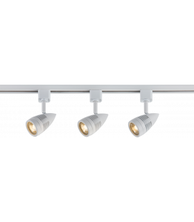 TRKSP4 1 Metre Tracklight Kit - White 230V IP20 50W-1