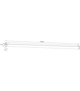 6ft LED Ultra High Lumen Batten - 4000K 230V IP20 100W-2