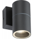 GU10 Fixed Single Wall Light - Anthracite 230V IP54 20W-1
