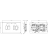 Screwless 10AX 4G 2-Way Switch - Anthracite 230V IP20-2