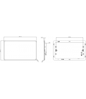 Screwless 2G Blanking Plate - Anthracite IP20-2