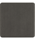 Screwless 1G Blanking Plate - Smoked Bronze IP20-1