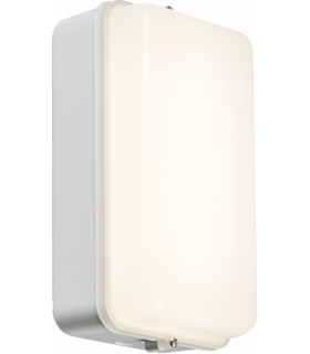 LED Security Amenity Bulkhead with Daylight Sensor - White 230V IP54 5W-1