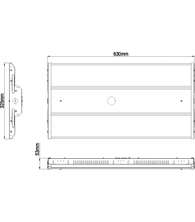 LED Low Bay 230V IP20 90W-2