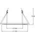 Fire-Rated LED Downlight 5500K 230V IP65 5W-2
