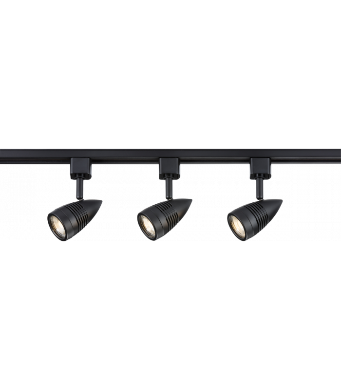 TRKSP4 1 Metre Tracklight Kit - Black 230V IP20 3x50W-1