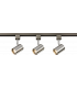 TRKSP8 1 Metre Tracklight Kit - Brushed Chrome 230V IP20 3x40W-1
