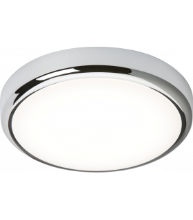 CCT Adjustable LED Bulkhead C/W Chrome Trim 230V IP65 14W-1