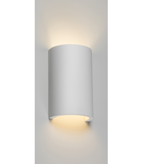 G9 Curved Up and Down Plaster Wall Light 230V IP20 40W-1