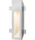 GU10 Recessed Rectangular Plaster Wall Light 230V IP20 35W-1