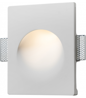 GU10 Recessed Round Plaster Wall Light 230V IP20 35W-1