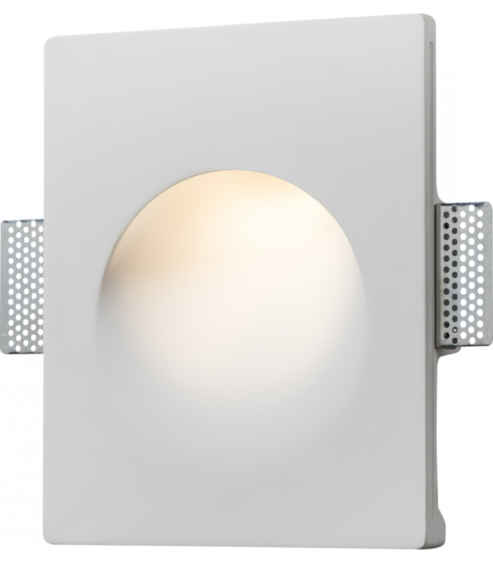 GU10 Recessed Round Plaster Wall Light 230V IP20 35W-1