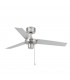 Small Aluminium Ceiling Fan Without Light Black, Grey - 1