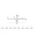 Small Aluminium Ceiling Fan Without Light Black, Grey - 3