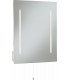 500 x 390mm LED Mirror with Dual Shaver Socket 230V IP44 10W-1