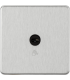 1G 1-way Touchless Switch - Brushed Chrome 230V IP20-1