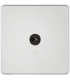 1G 1-way Touchless Switch - Polished Chrome 230V IP20-1