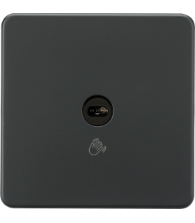 1G 1-way Touchless Switch - Anthracite 230V IP20-1