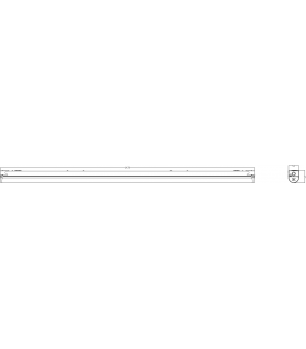 5ft LED CCT Batten Sensor 230V IP20 35W-2