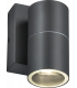 GU10 Fixed Single Wall Light with Photocell Sensor - Anthracite 230V IP54 20W-1
