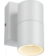 GU10 Fixed Single Wall Light with Photocell Sensor - White 230V IP54 20W-1