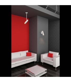 1 Light Semi Flush Ceiling Light White, GU10 - 2