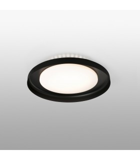 LED Flush Ceiling Light Black - 1