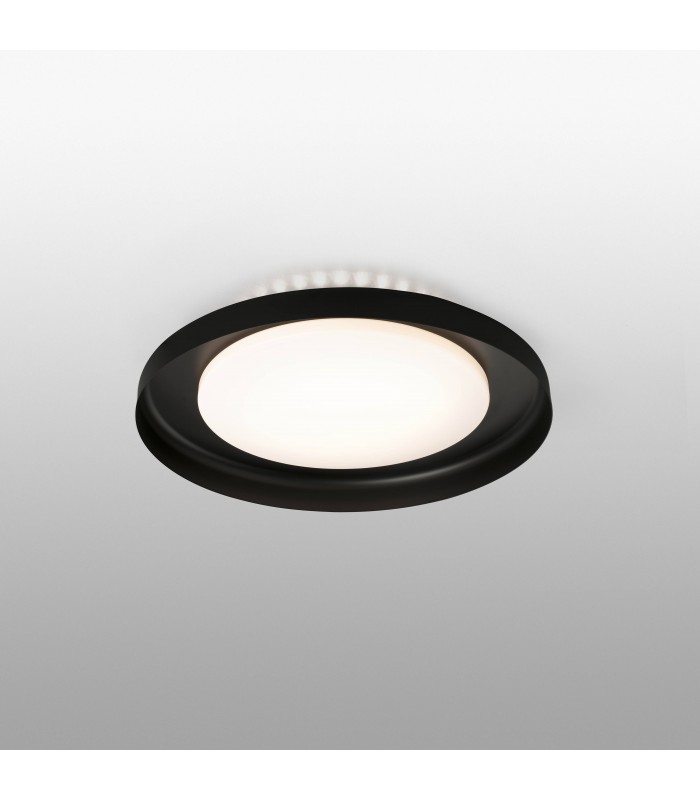 LED Flush Ceiling Light Black - 1