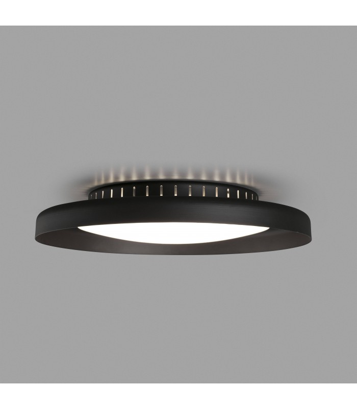 LED Flush Ceiling Light Black - 2